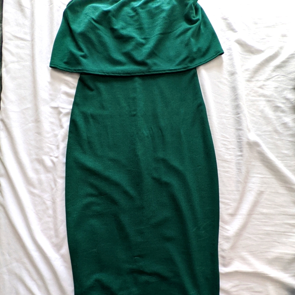 Club L strapless midi dress from Asos